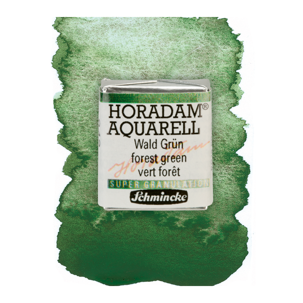Horadam Aquarell watercolor paint - Schmincke - 942, Forest Green
