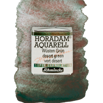 Horadam Aquarell watercolor paint - Schmincke - 924, Desert Green