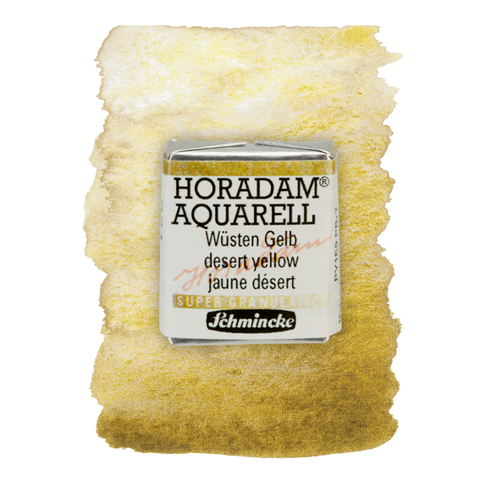 Horadam Aquarell watercolor paint - Schmincke - 921, Desert Yellow