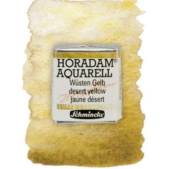 Horadam Aquarell watercolor paint - Schmincke - 921, Desert Yellow
