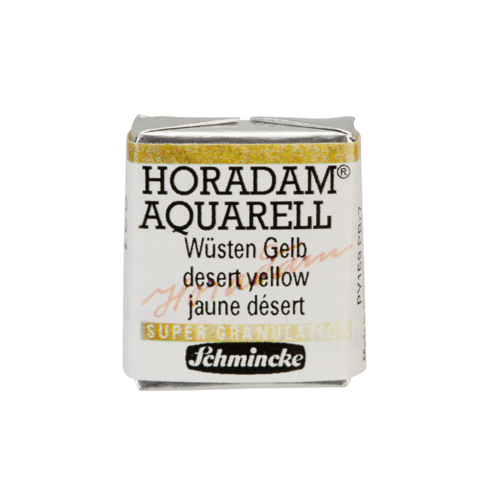 Horadam Aquarell watercolor paint - Schmincke - 921, Desert Yellow