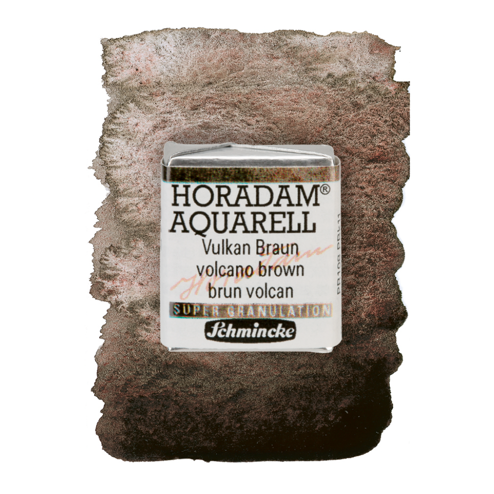 Horadam Aquarell watercolor paint - Schmincke - 915, Volcano Brown