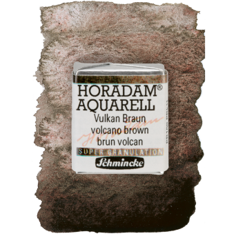 Horadam Aquarell watercolor paint - Schmincke - 915, Volcano Brown