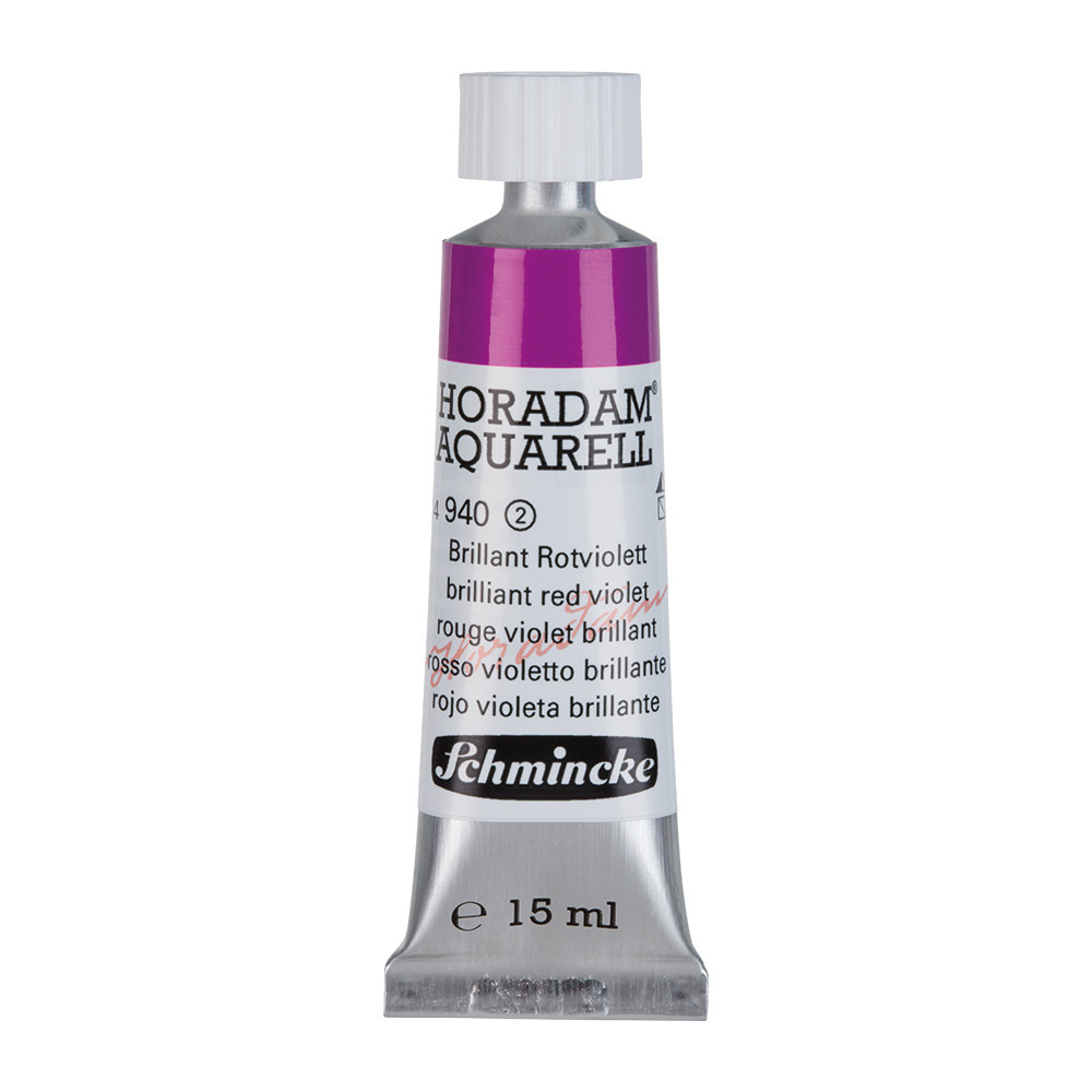 Farba akwarelowa Horadam Aquarell - Schmincke - 940, Brilliant Red Violet, 15 ml