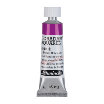 Horadam Aquarell watercolor paint - Schmincke - 940, Brilliant Red Violet, 15 ml