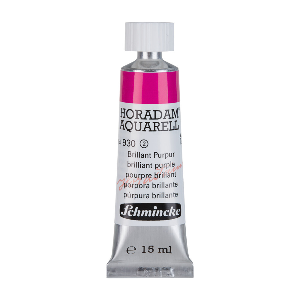 Horadam Aquarell watercolor paint - Schmincke - 930, Brilliant Purple, 15 ml