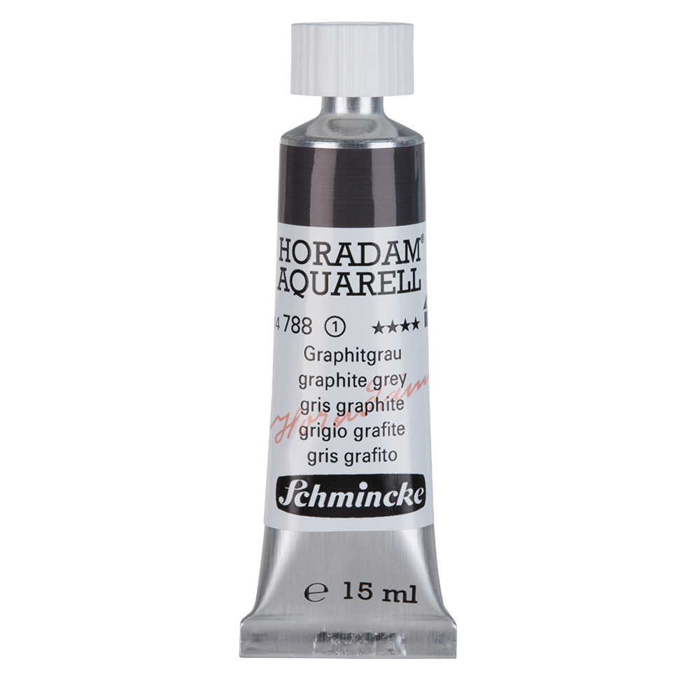 Horadam Aquarell watercolor paint - Schmincke - 788, Graphite Grey, 15 ml