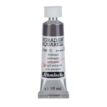 Farba akwarelowa Horadam Aquarell - Schmincke - 786, Anthracite, 15 ml