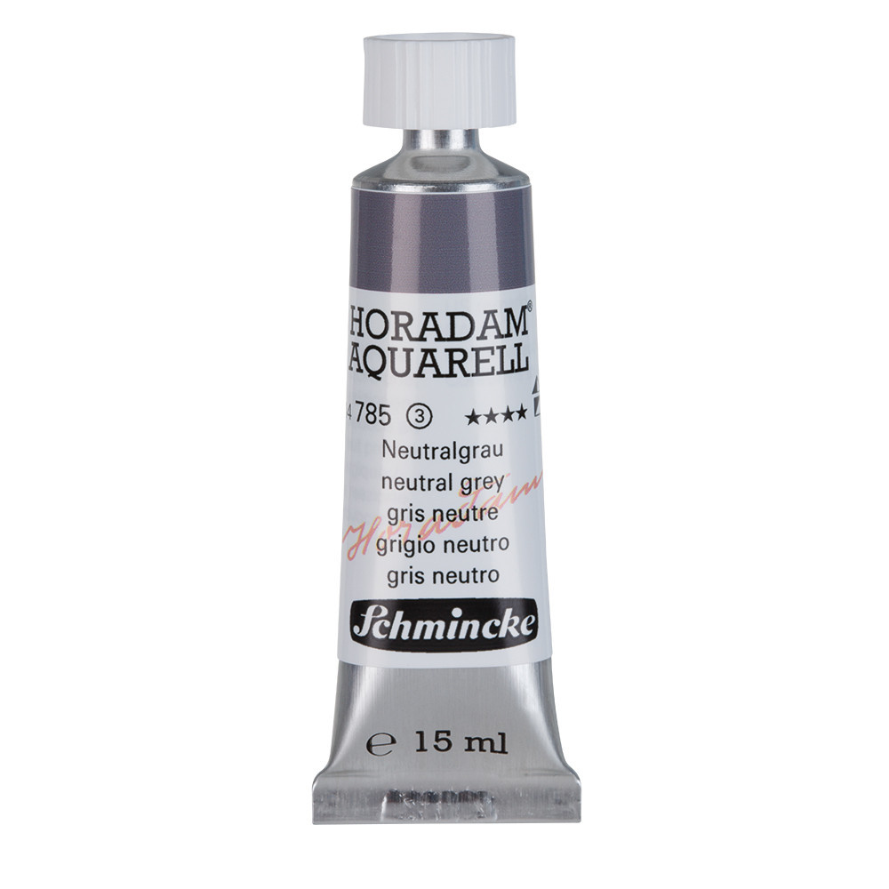 Horadam Aquarell watercolor paint - Schmincke - 785, Neutral Grey, 15 ml