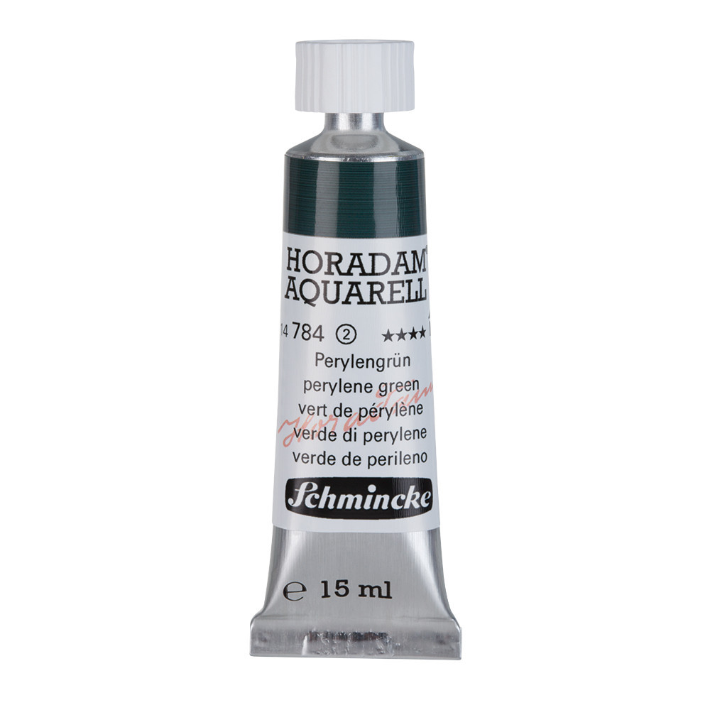 Farba akwarelowa Horadam Aquarell - Schmincke - 784, Perylene Green, 15 ml