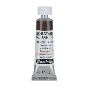 Farba akwarelowa Horadam Aquarell - Schmincke - 663, Sepia Brown, 15 ml