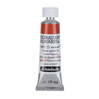 Farba akwarelowa Horadam Aquarell - Schmincke - 661, Burnt Sienna, 15 ml