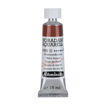 Farba akwarelowa Horadam Aquarell - Schmincke - 658, Mars Brown, 15 ml