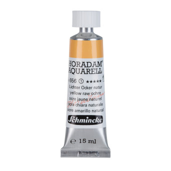 Horadam Aquarell watercolor paint - Schmincke - 656, Yellow Raw Ochre, 15 ml