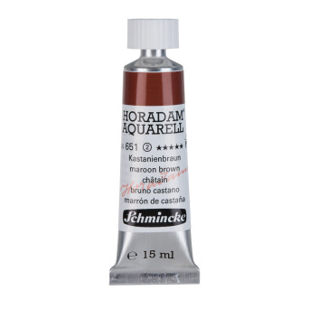 Farba akwarelowa Horadam Aquarell - Schmincke - 651, Maroon Brown, 15 ml