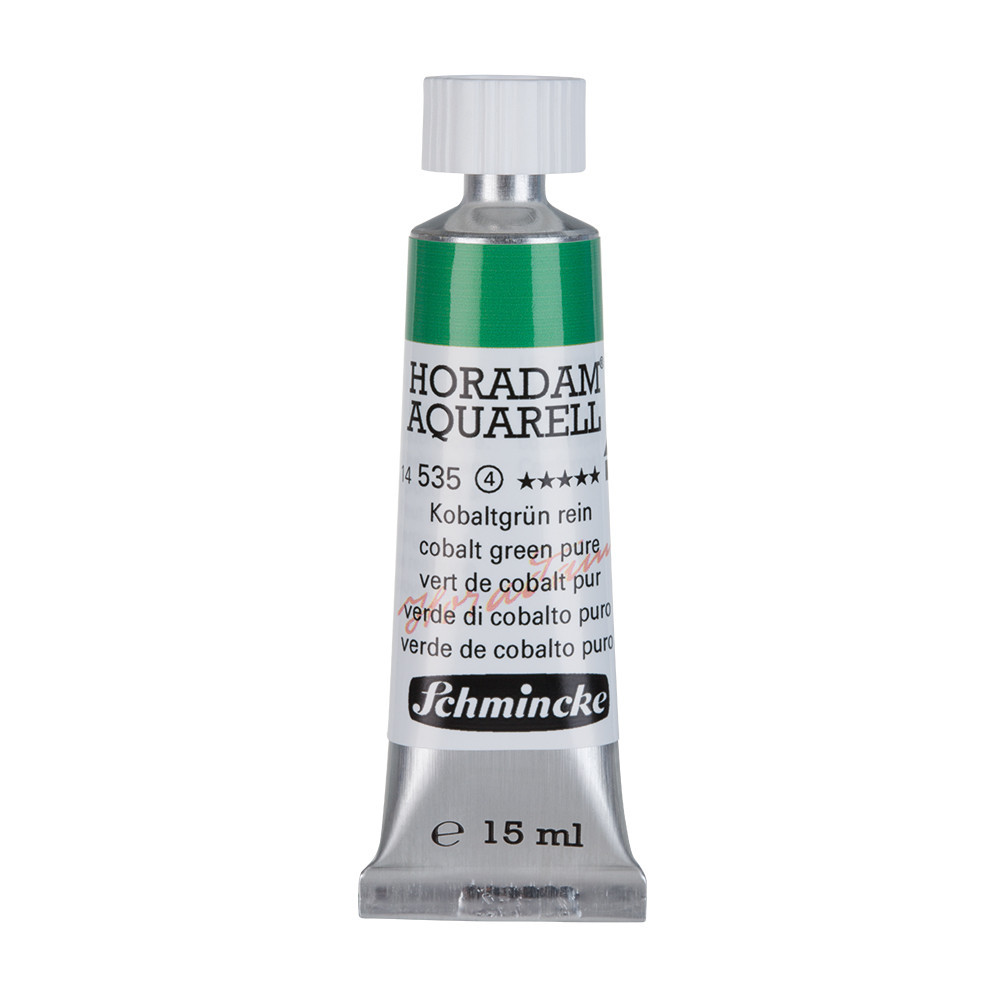Horadam Aquarell watercolor paint - Schmincke - 535, Cobalt Green Pure, 15 ml