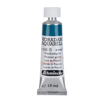 Farba akwarelowa Horadam Aquarell - Schmincke - 528, Prussian Green, 15 ml