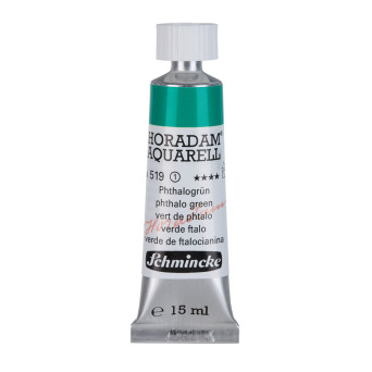 Horadam Aquarell watercolor paint - Schmincke - 519, Phthalo Green, 15 ml