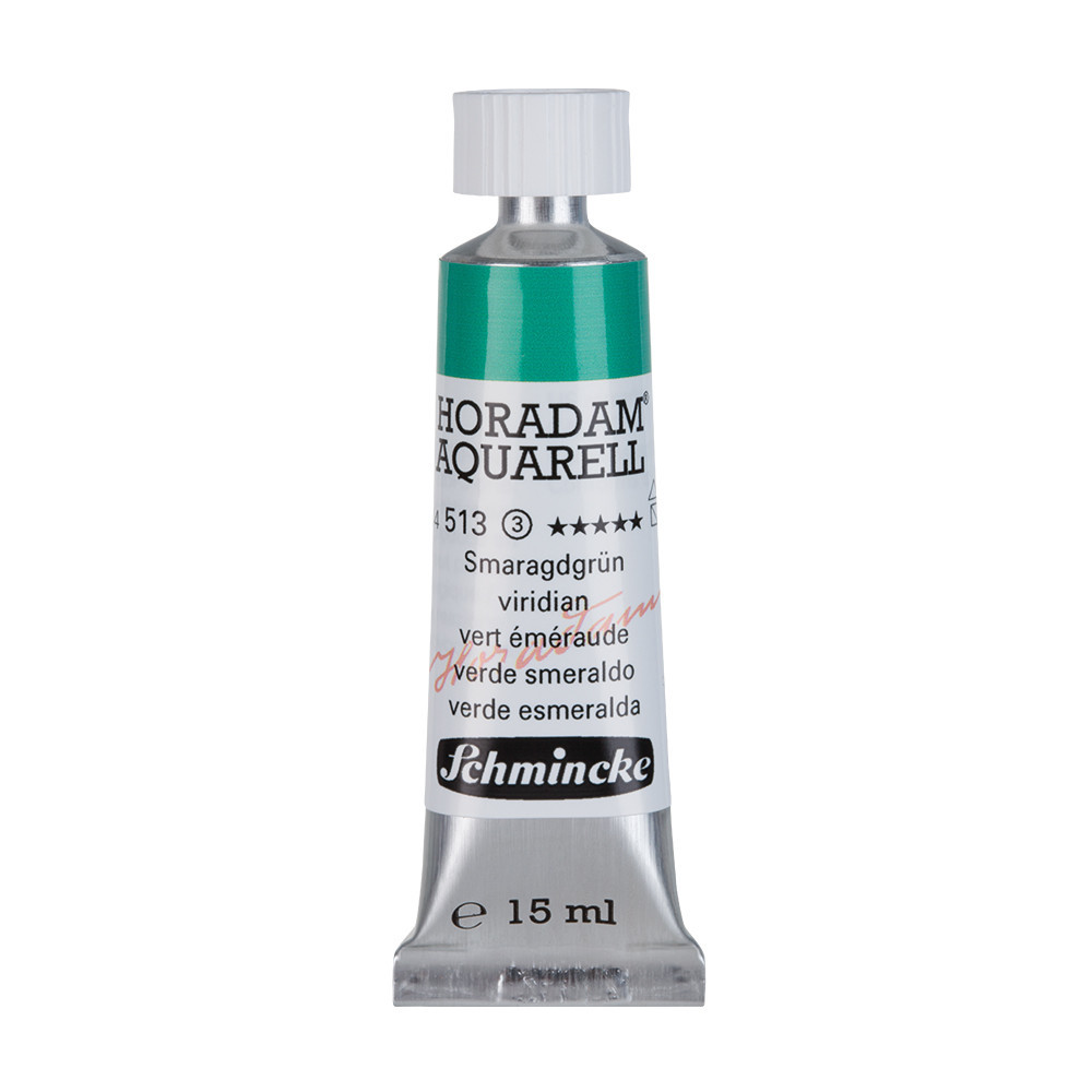 Horadam Aquarell watercolor paint - Schmincke - 513, Viridian, 15 ml