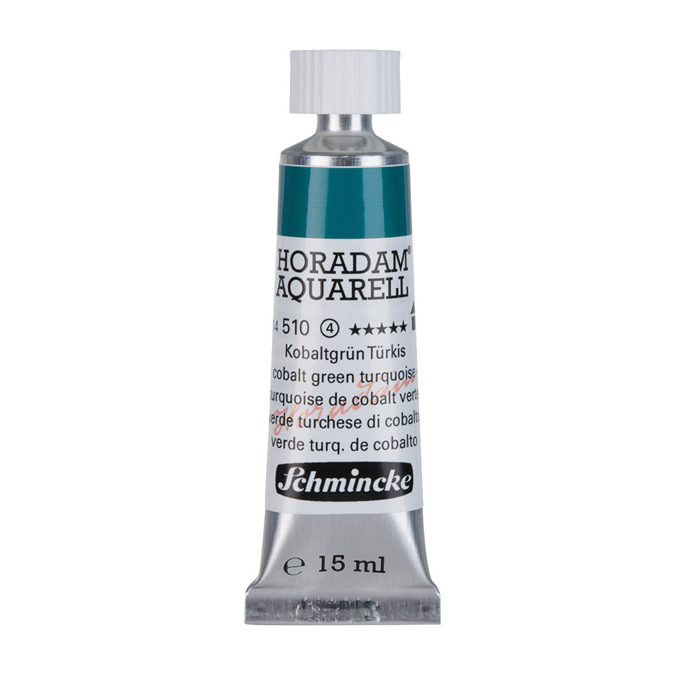 Farba akwarelowa Horadam Aquarell - Schmincke - 510, Cobalt Green Turquoise, 15 ml