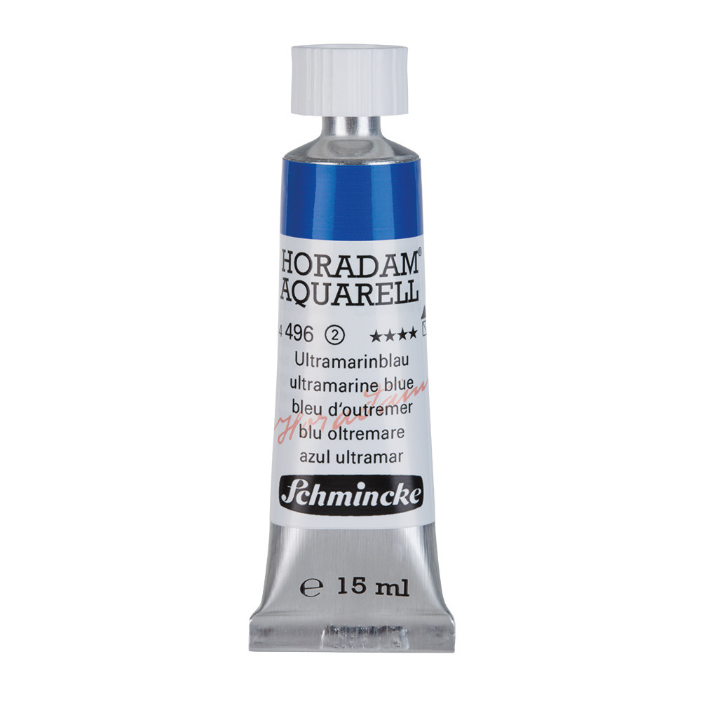 Horadam Aquarell watercolor paint - Schmincke - 496, Ultramarine Blue, 15 ml