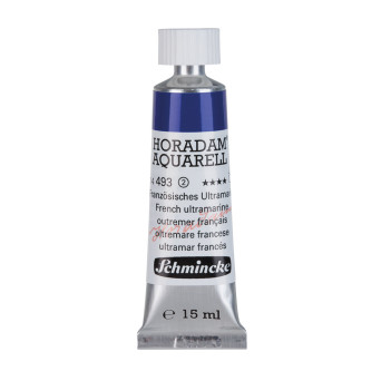 Horadam Aquarell watercolor paint - Schmincke - 493, French Ultramarine, 15 ml
