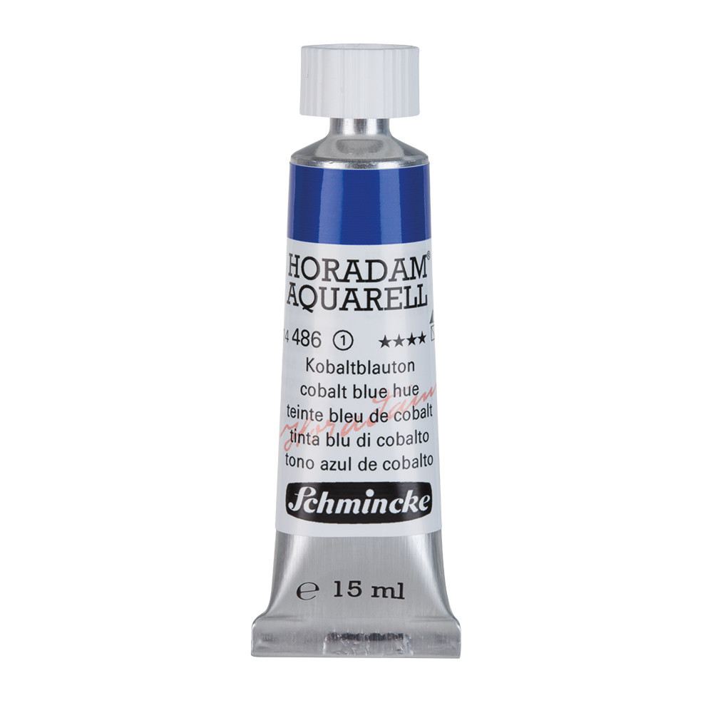 Farba akwarelowa Horadam Aquarell - Schmincke - 486, Cobalt Blue Hue, 15 ml