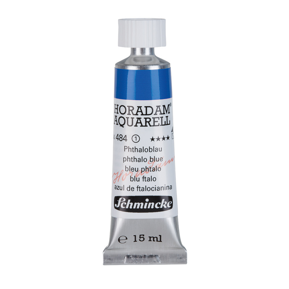Farba akwarelowa Horadam Aquarell - Schmincke - 484, Phthalo Blue, 15 ml