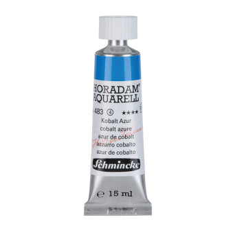 Horadam Aquarell watercolor paint - Schmincke - 483, Cobalt Azure, 15 ml