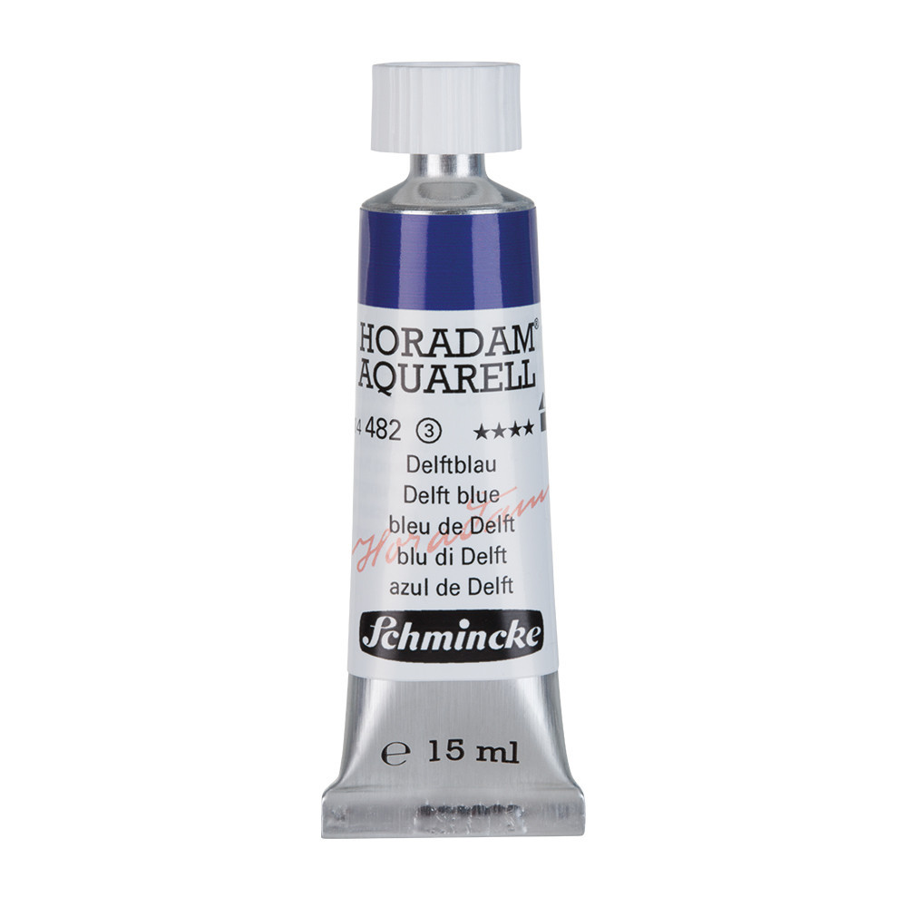 Horadam Aquarell watercolor paint - Schmincke - 482, Delft Blue, 15 ml