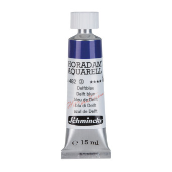 Horadam Aquarell watercolor paint - Schmincke - 482, Delft Blue, 15 ml