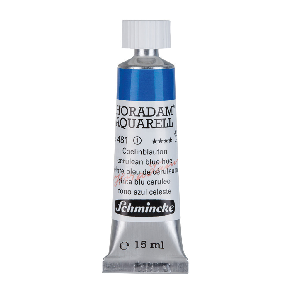 Horadam Aquarell watercolor paint - Schmincke - 481, Cerulean Blue Hue, 15 ml