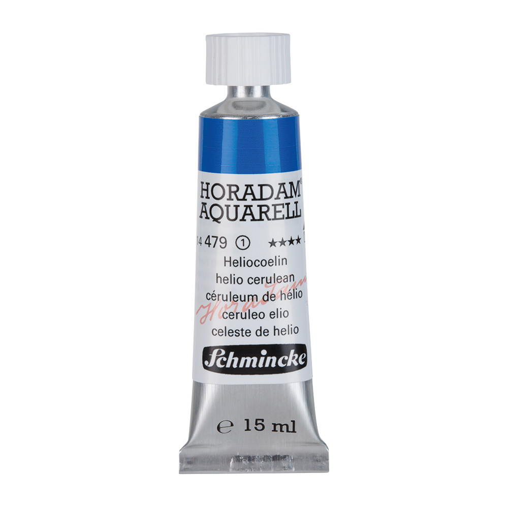 Horadam Aquarell watercolor paint - Schmincke - 479, Helio Cerulean, 15 ml