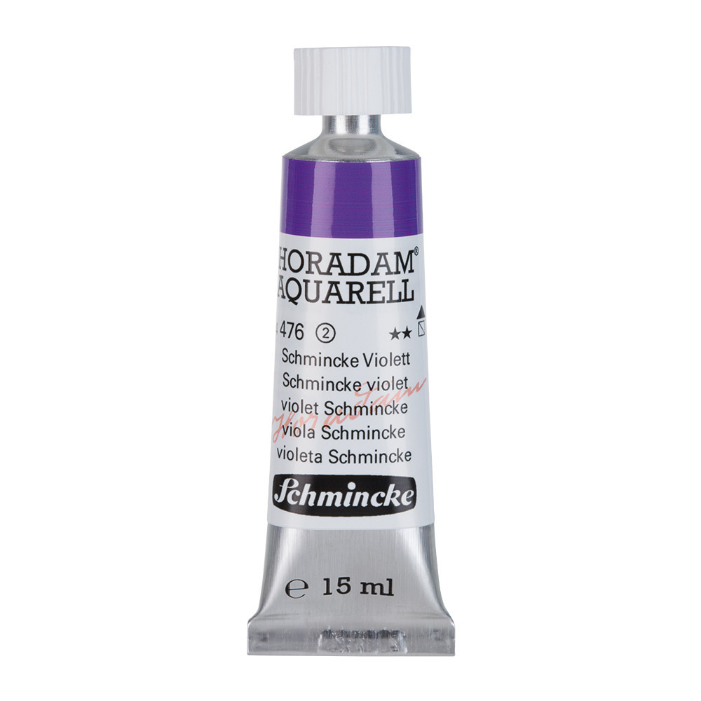 Farba akwarelowa Horadam Aquarell - Schmincke - 476, Schmincke Violet, 15 ml