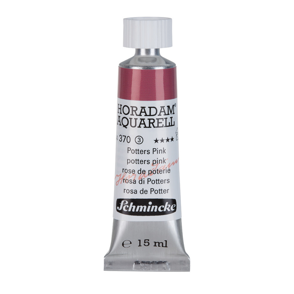 Horadam Aquarell watercolor paint - Schmincke - 370, Potters Pink, 15 ml