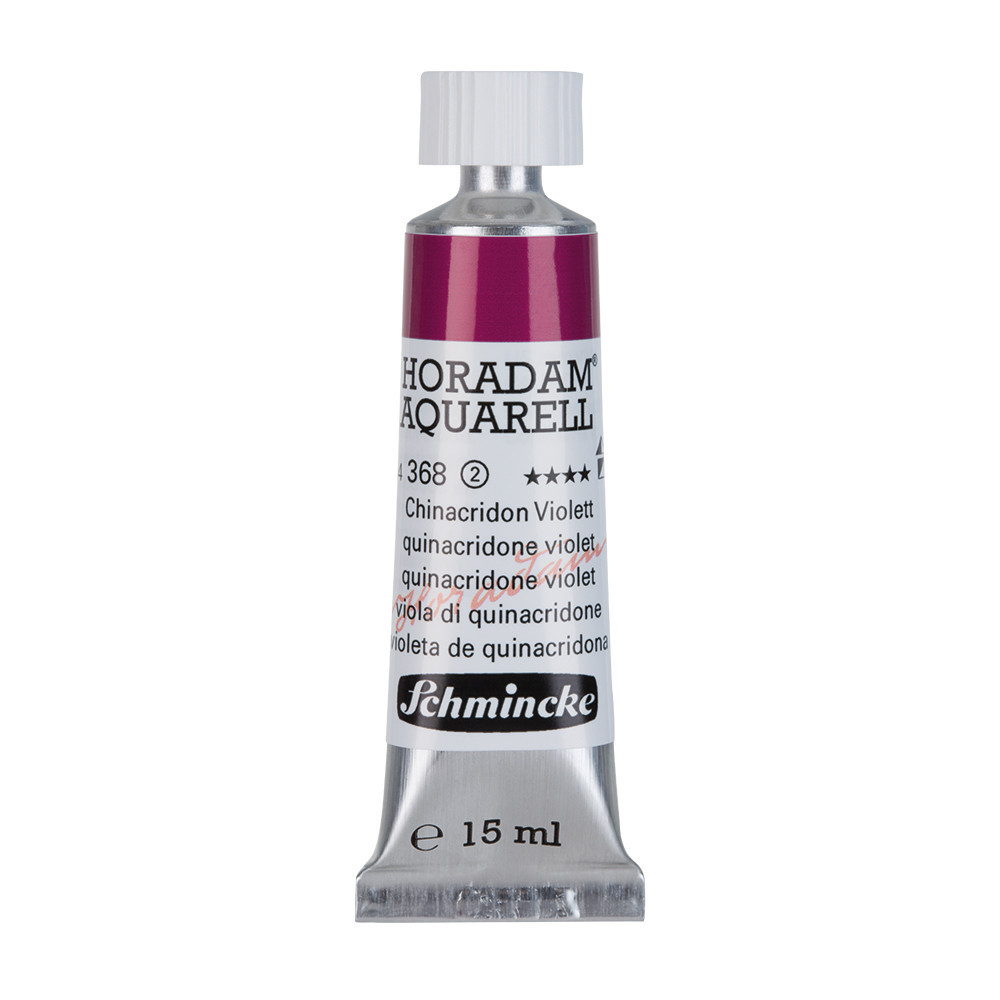 Farba akwarelowa Horadam Aquarell - Schmincke - 368, Quinacridone Violet, 15 ml