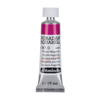 Horadam Aquarell watercolor paint - Schmincke - 367, Purple Magenta, 15 ml