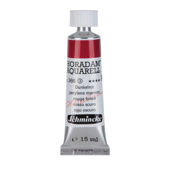 Horadam Aquarell watercolor paint - Schmincke - 366, Perylene Maroon, 15 ml