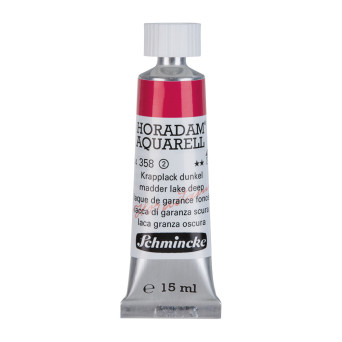 Horadam Aquarell watercolor paint - Schmincke - 358, Madder Lake Deep, 15 ml