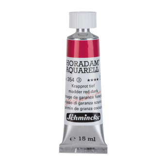 Horadam Aquarell watercolor paint - Schmincke - 354, Madder Red Dark, 15 ml