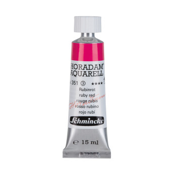 Farba akwarelowa Horadam Aquarell - Schmincke - 351, Ruby Red, 15 ml