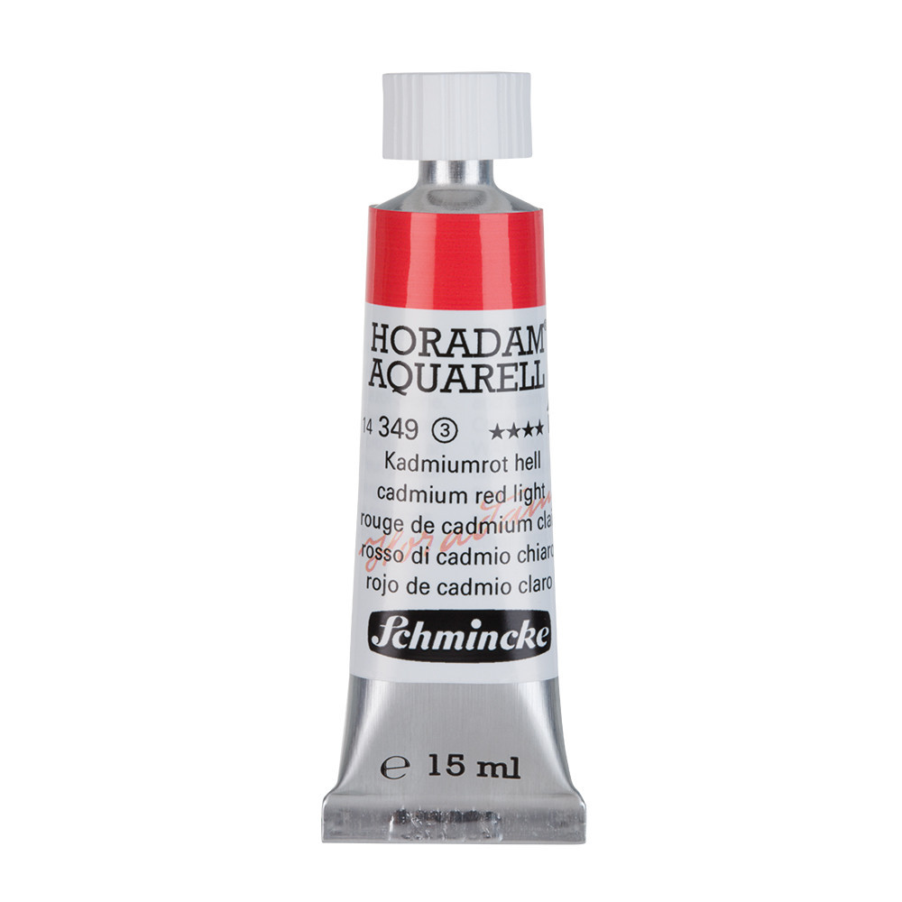 Farba akwarelowa Horadam Aquarell - Schmincke - 349, Cadmium Red Light, 15 ml