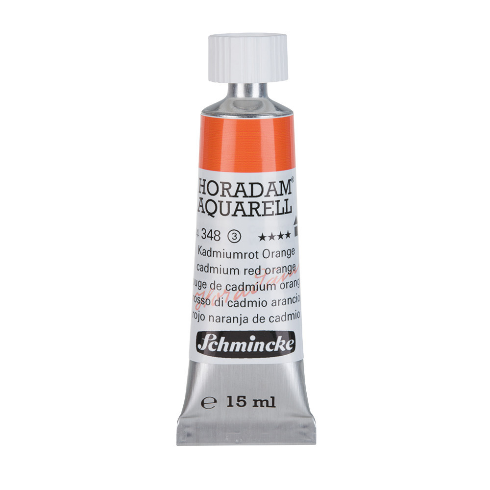 Farba akwarelowa Horadam Aquarell - Schmincke - 348, Cadmium Red Orange, 15 ml