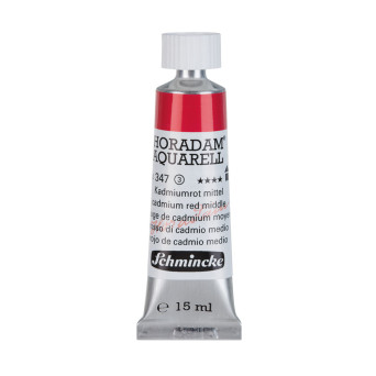 Horadam Aquarell watercolor paint - Schmincke - 347, Cadmium Red Middle, 15 ml