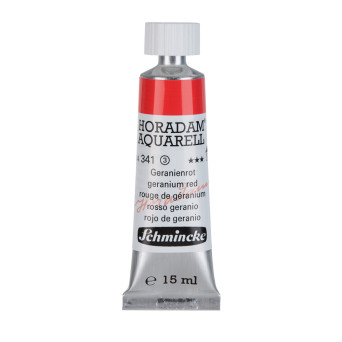 Farba akwarelowa Horadam Aquarell - Schmincke - 341, Geranium Red, 15 ml