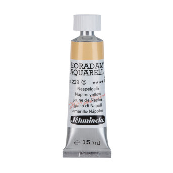 Horadam Aquarell watercolor paint - Schmincke - 229, Naples Yellow, 15 ml