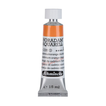 Horadam Aquarell watercolor paint - Schmincke - 228, Cadmium Orange Deep, 15 ml