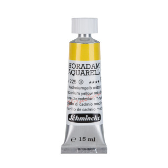 Horadam Aquarell watercolor paint - Schmincke - 225, Cadmium Yellow Middle, 15 ml