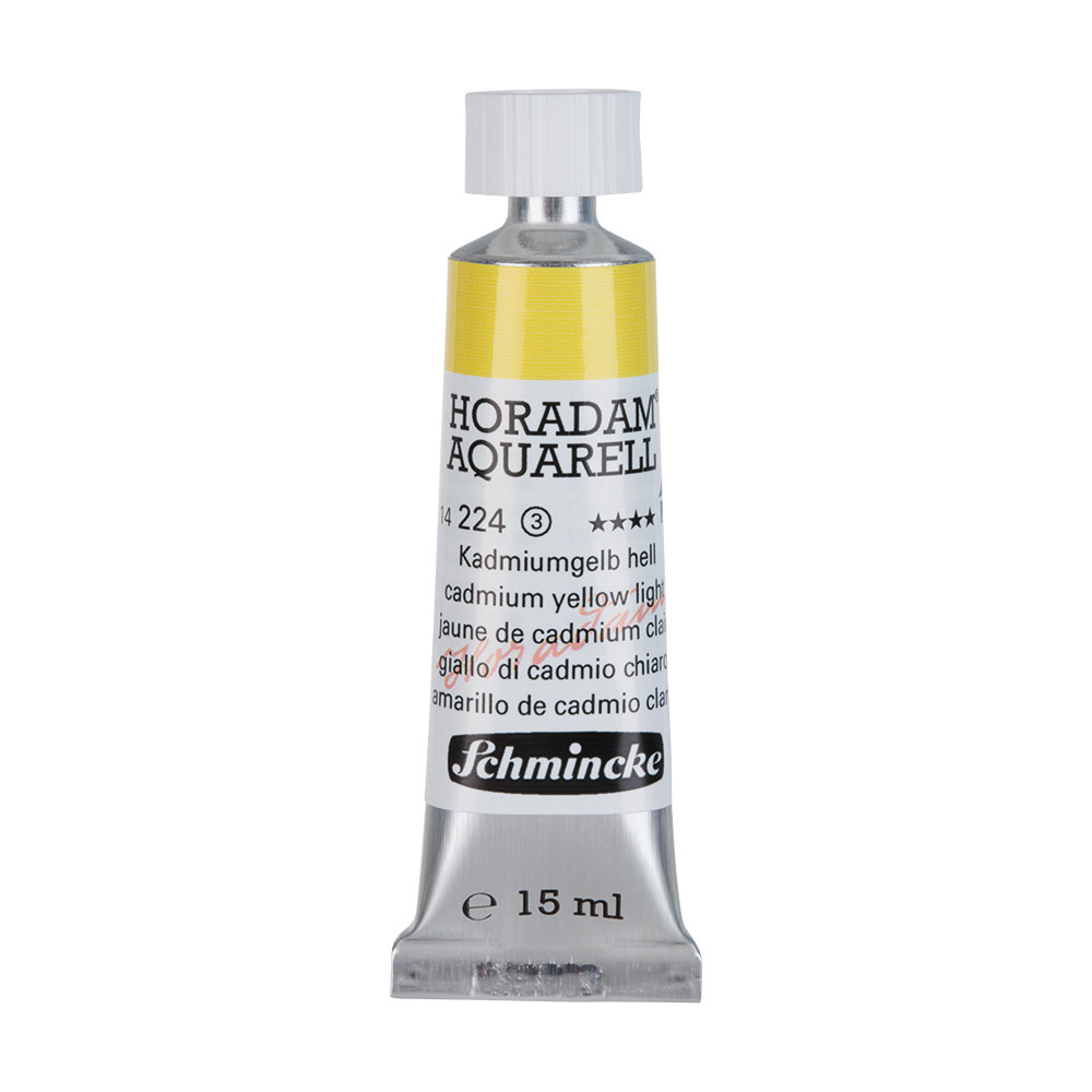 Horadam Aquarell watercolor paint - Schmincke - 224, Cadmium Yellow Light, 15 ml