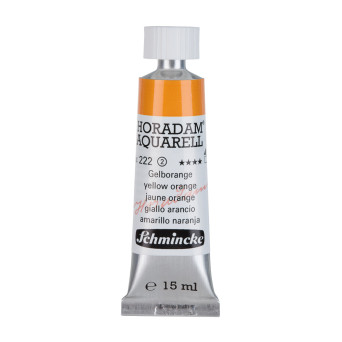 Farba akwarelowa Horadam Aquarell - Schmincke - 222, Yellow Orange, 15 ml